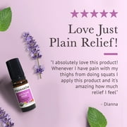Pranarom Just Plain Relief Essential Oil Blend with Bergamot, Lavender, Peppermint & Helichrysum, 8 mL