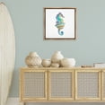 thumbnail image 4 of Stupell Industries Coastal Summer Ready Seahorse Brown Floating Frame Canvas Art, 25 x 25, by Lanie Loreth, 4 of 8