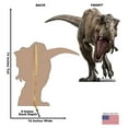 thumbnail image 2 of Advanced Graphics T-Rex Cardboard Stand-Up, Jurassic World, 74 x 76 in, 2 of 5