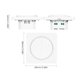 thumbnail image 4 of Interruptor inteligente WiFi SD02 con control táctil y por botones - Compatible con 220-240V, dimmer TRIAC y carga máxima de 300W, 4 of 6