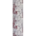 thumbnail image 2 of Handcraft Rugs-Abstract Rugs/Luxury Livingroom Modern Soft/Smooth-Red/Silver/Gray/White, 2 of 5