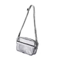 thumbnail image 2 of Bolso transparente para eventos en estadios, bolso cruzado práctico y versátil con bolsillo frontal, cruzado de PVC, transparente para eventos. S, 2 of 8