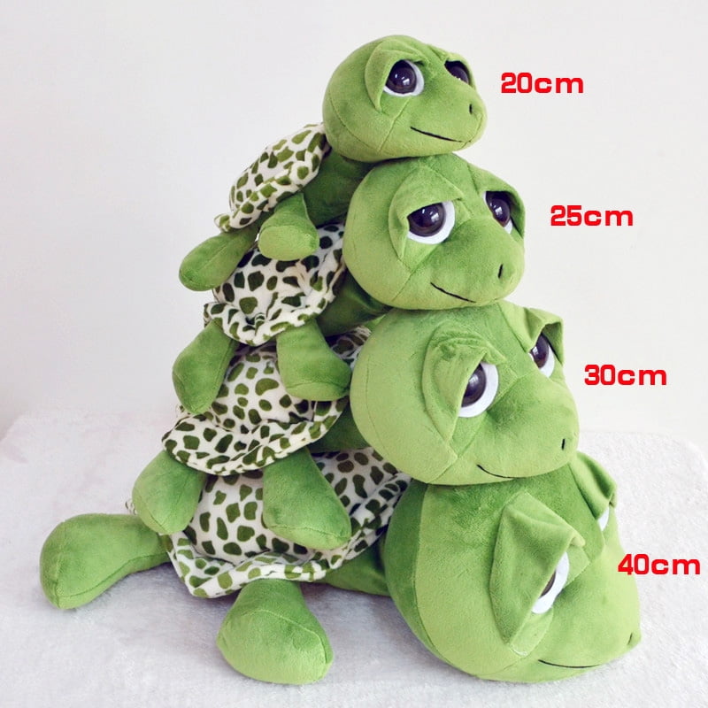 1 PCS 20cm Baby Big Eyes Turtle Plush Toys Cute Tortoise Doll Stitch Turtle Gift Toy For