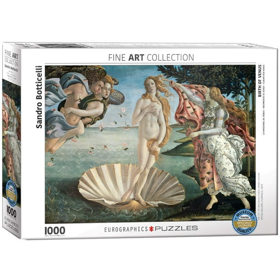 Eurographicspuzzles - Birth of Venus - Jigsaw Puzzle - 1000 Pieces