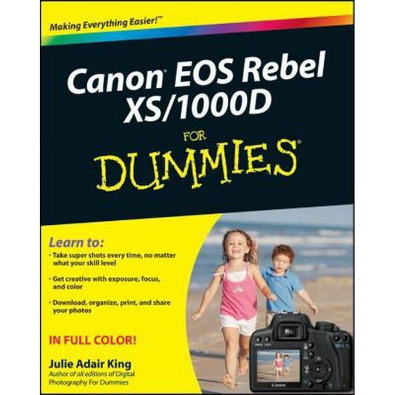 Pre-Owned Canon EOS Rebel XS / 1000D For Dummies (Paperback) 0470433922 9780470433928