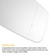 thumbnail image 4 of Unique Bargains 1 Pcs Reemplazo de vidrio del espejo retrovisor derecho calefaccionado blanco con ajuste trasero para BMW F20 F22 F30, 4 of 6