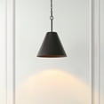 thumbnail image 4 of SAFAVIEH Jenner LED Orb Metal Pendant Light with Shade, 4 of 8