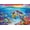 50PCS (easy), variant on Puzzles For Adults 50 Pieces Summer The Underwater World Sea Giant Turtle Wooden Educational Game Toys Family Decoration Funny Wall Art Gift Puzzle