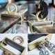 thumbnail image 3 of 2 Hooks Barrel Chain Drum Lifter Robust Safe Practical Stable Industrial Drum Lifting Chains Tool 0.5T, 3 of 4