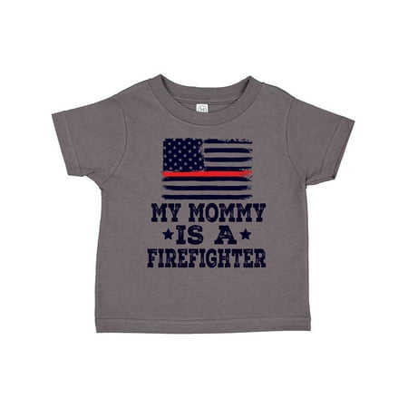 

Inktastic Mommy Is A Firefighter Gift Toddler Boy or Toddler Girl T-Shirt