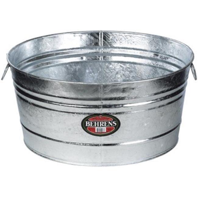 Behrens Manufacturing B54 7X 1.1 ft. Hot Dipped Steel Round Tub