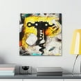thumbnail image 3 of Corkscrew Expressionism Abstract - Canvas, 3 of 10