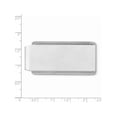 thumbnail image 2 of Mens Rhodium-Plated Satin Money Clip in Sterling Silver, 2 of 3