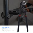 thumbnail image 2 of Llave para tubos, alicates para bomba de agua de acero con alto contenido de carbono de 8/10/12 pulgadas, alicates para juntas con ranura de mandíbula recta, los mejores materiales, 2 of 7