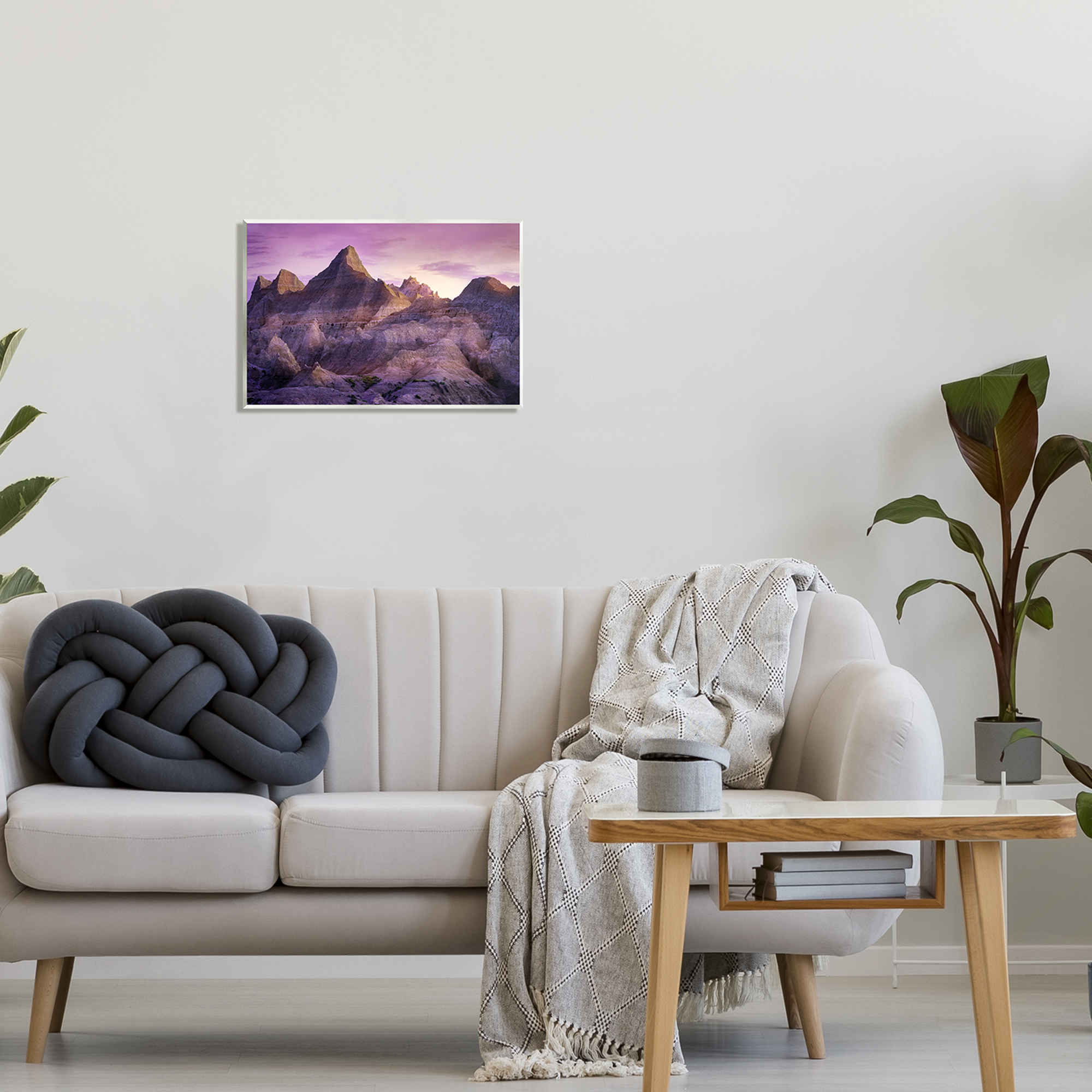 Stupell Badlands Canyon Cliffs Landscape Landscape Photography Wall Plaque Unframed Art Print Wall Art