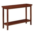 thumbnail image 1 of Pemberly Row Table Console avec Tablette, Fini Bois Acajou, 1 of 5