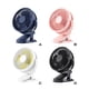 thumbnail image 4 of Inteprter Ventilador de Clip pequeño con carga USB, portátil, ajustable, para el hogar, la escuela, el bolsillo de escritorio, ventiladores eléctricos Electrodomésticos Negro Inteprter HA064269-04, 4 of 6