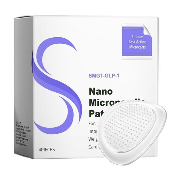 smgt glp 1 nano microneedle patch instructions 1/2/3/4/5/6PCS SMGT-GLP-1 Nano Microneedle Patch, Long-lasting GLP-1 Microneedlepatch,Natural for Microneedle Waist Patch Body Shaping Stickers for Women and Men