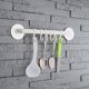 thumbnail image 4 of Organizador Ndcxsfigh 6 Ganchos Montaje en Pared Blanco, 4 of 6