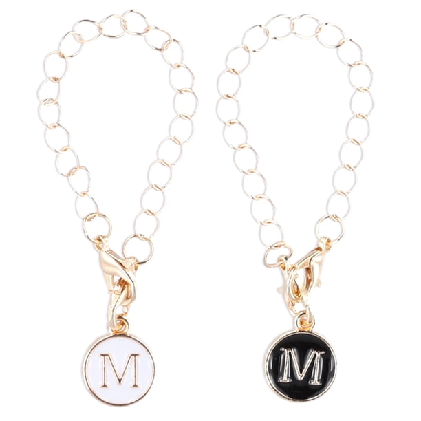 2 uds nombre ID letra mango encanto letra accesorios para la Copa Stanley