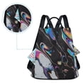 thumbnail image 5 of FORMRS Women's Travel Backpack Purse Anti-Theft Hidden Pockets Casual Shoulder Bag, Black, 5 of 7