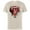 Natural, variant on Dawn of the Planet of the Apes Caesar Face and Red Ape Skull - Short Sleeve Cotton T-Shirt for Adults - Customized-Red