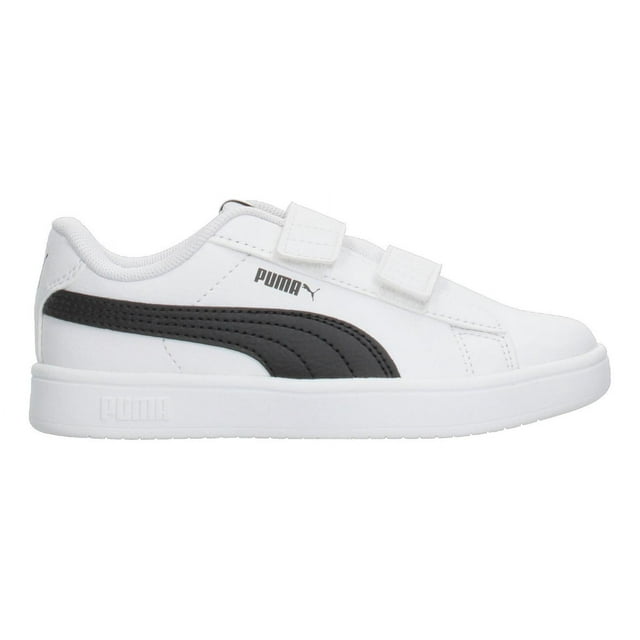 Tenis Puma Rickie Classic V PS 39425313 para Niños, color Blanco