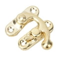 thumbnail image 3 of 30Pcs Small Box Latch Hasps Antique Right Latch Hook Hasp Retro Style Iron Latch Hook Hasp for Jewelry Gift Replacement Screws Antique Right Latch Hook Hasp, 3 of 7