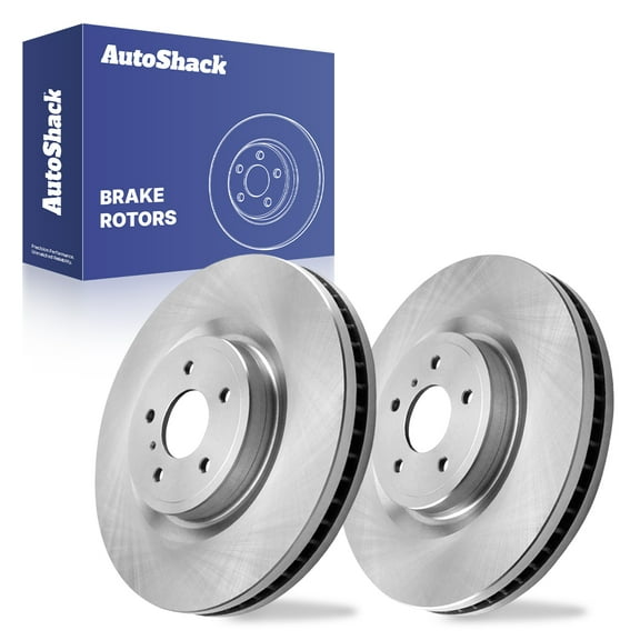 AutoShack Front Vented Brake Rotors 2-PC Set Replacement for 2014-2023 INFINITI Q50 2008-2013 INFINITI G37 2009-2020 Nissan 370Z 2009 Nissan 350Z 13.96" (354.6 mm)