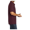 thumbnail image 3 of Mafoose Mens Core Blend Jersey Knit Male Polo Athletic Maroon 4XL, 3 of 6