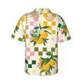 thumbnail image 3 of Fotbe Fruit Hawaiian Shirt For Men Unisex Summer Beach Casual Short Sleeve Cotton Linen Button Down Shirts-X-Large, 3 of 9