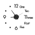 thumbnail image 2 of Sentmoon Large Wall Clock Watch DIY Sticker Wall Clocks Pared Home Decoration Special Living Room Home Decoration Office Shop Art Decor Wal-mart Deals, 2 of 9