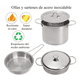 thumbnail image 2 of Set de Juguetes Utensilios De Cocina de 42 Piezas Malubero Malu2052, 2 of 3