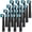 Black, variant on Replacement Toothbrush Heads Compatible with Oral B Braun, Electric Toothbrush Brush Heads, 16 Pack