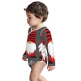 thumbnail image 3 of Xecao Chillin with My Gonme Print Baby unisex-baby Cotton Long-sleeve Bodysuits-6 Months, 3 of 6