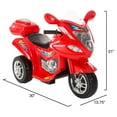 thumbnail image 2 of Electric Motorcycle for Kids ' 3-Wheel Trike ' Battery Powered Motorbike for Kids Ages 3, 2 of 8