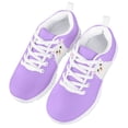 thumbnail image 4 of Pzuqiu Cute Alpaca Little Girls Tennis Shoes Size 12 Lace Up Kids Running Sneakers Comfortable Walking Shoes Breathable Athletic Shoes, 4 of 5