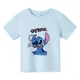 thumbnail image 4 of Nueva camiseta de algodón de Lilo & Stitch para niños, camisetas de manga corta de verano a la moda con dibujos animados para niños y niñas, 4 of 5