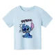 thumbnail image 4 of Nueva camiseta de algodón de Lilo & Stitch para niños, camisetas de manga corta de verano a la moda con dibujos animados para niños y niñas, 4 of 5