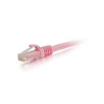 thumbnail image 1 of Câble Ethernet Patch Réseau UTP Sans Accroc Non Blindé 30 Pi. Cat6A, Rose, 1 of 1