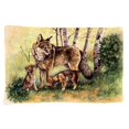 thumbnail image 1 of Carolines Treasures BDBA0115PILLOWCASE Wolf Wolves by Daphne Baxter Fabric Standard Pillowcase, 1 of 2