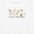 thumbnail image 4 of Inktastic Grandma's Little Wildflower Girls Baby Dress, 4 of 5