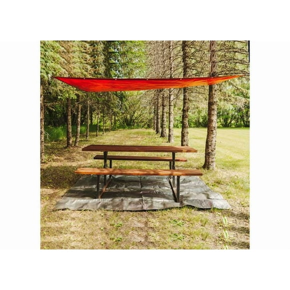 12FT X 16FT TOUGH 8 MIL 12X12 WEAVE DARK RED GORILLA TARP IN A PDQ