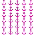 thumbnail image 2 of VWAQ Sailor Anchor Wall Stickers - Nautical Anchor Wall Decals - 30 Pack VWAQ (Hot Pink), 2 of 2