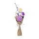 thumbnail image 2 of Ramo de flores de ganchillo hecho a mano de kurtrussel, flores de punto, rosas, girasoles y margaritas, flores artificiales para jarrones, decoración del hogar, regalos de San Valentín, morado y, 2 of 8