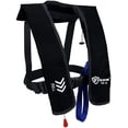 thumbnail image 7 of Top Safety Adult Life Jacket with Whistle - Auto Version Inflatable Lifejacket Life Vest PFD for Boating Fishing Kayaking Canoeing Sailing Paddle Boarding SUP Water Ski Light Weight Adjustable Size, 7 of 7