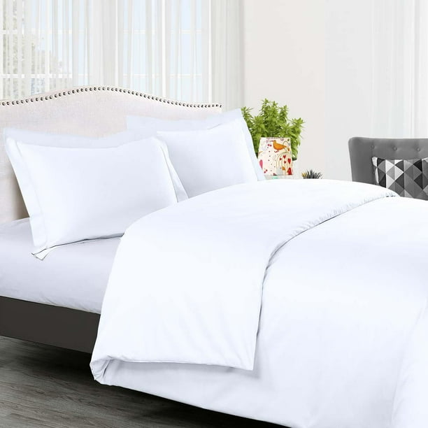 100% Cotton Duvet Cover Sets 300 Thread Count Solid - Twin/Twin XL