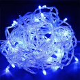 thumbnail image 2 of PENGXIANG Christmas Decor LED Curtain Lamp String Mini Art Modeling Lamp for Festival Party (10M Red), 2 of 10