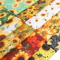 thumbnail image 3 of 10x Autumn Fabric Printed Thanksgiving Cloth for Scrapbooking Quilting, 3 of 8