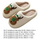 thumbnail image 2 of Pantuflas Mullidas Y Peludas para Mujer Cálidas Felpa Cómodas Casa Ciervos Navideños Antideslizantes Mujeres Hombres Invierno Regalo Navidad, 2 of 9